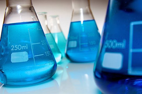 A powerful oxidizing agent, "high-test" typically above 30% concentration